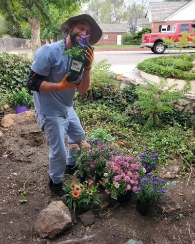 Dr. Casimir landscaping